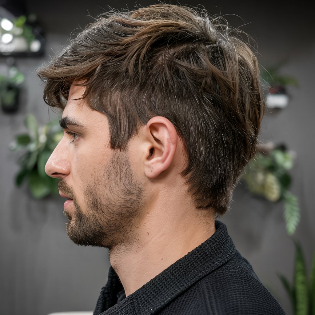 Modern Mullet Fade Haircut 27 Ideas for Men with Curly, Short, Straight Haircuts for Boys