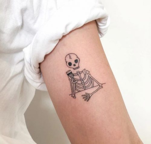 Unveiling 25 Cute Halloween Tattoo Designs: Ghosts, Ghouls, and Whimsical Wonders Get Inked!
