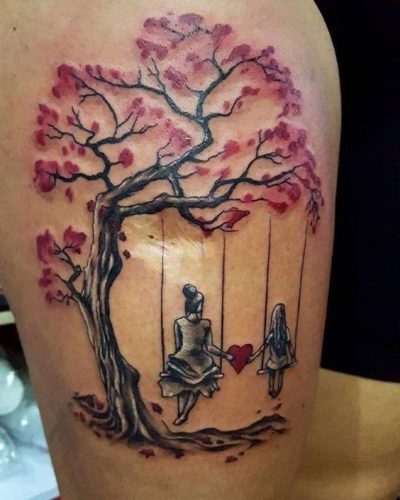 Embracing Roots and Wings: 20 Mother Tree Tattoo Ideas for