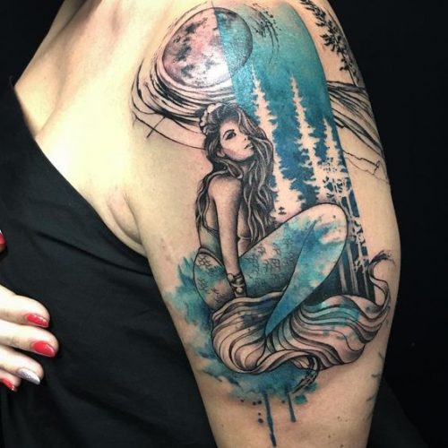 19 Siren Tattoo Goddess Ideas