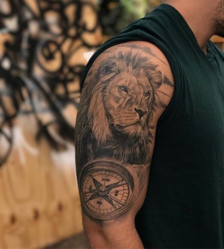 17 Lion Tattoo on Arm: Symbolize Courage and Power