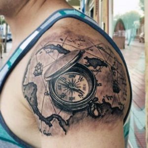 Shoulder tattoos for men 24 ideas