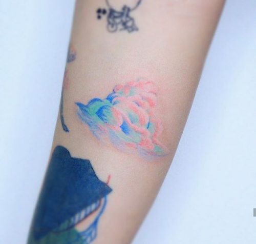 The Art of Cloud Tattoos: 22 Heavenly Designs for