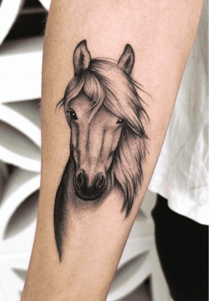 Horse Tattoo 25 Ideas for Men & Women Wild Mustangs, Minimalist Designs, Fine Line Art