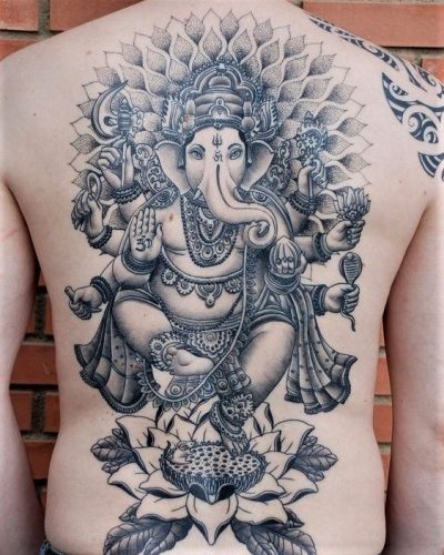 24 Elephant Tattoos on Back Ideas