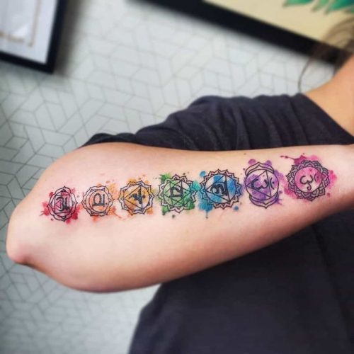 Explore 17 Chakra Tattoo Designs: Symbolic Art for Spiritual Enlightenment and Balance