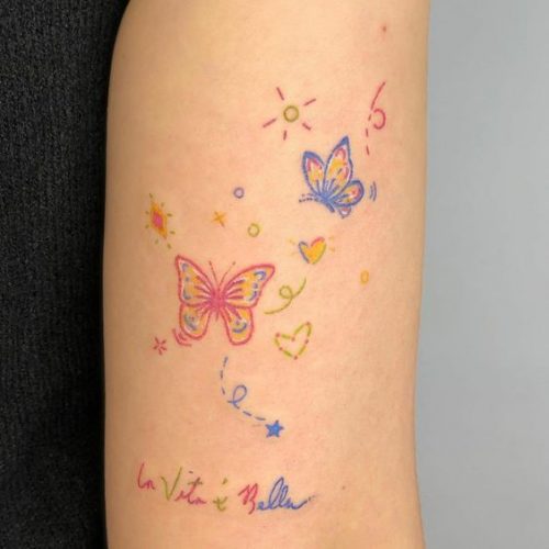 Discover 20 Cute Butterfly Tattoo Ideas for : Inspiring Designs for Elegant Body Art