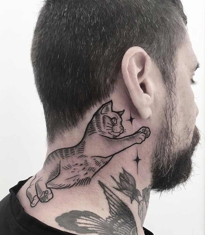 27 Ideas Neck Tattoo : Unique Designs for Men and Women Side, Front, and Nape of Neck Tattoo