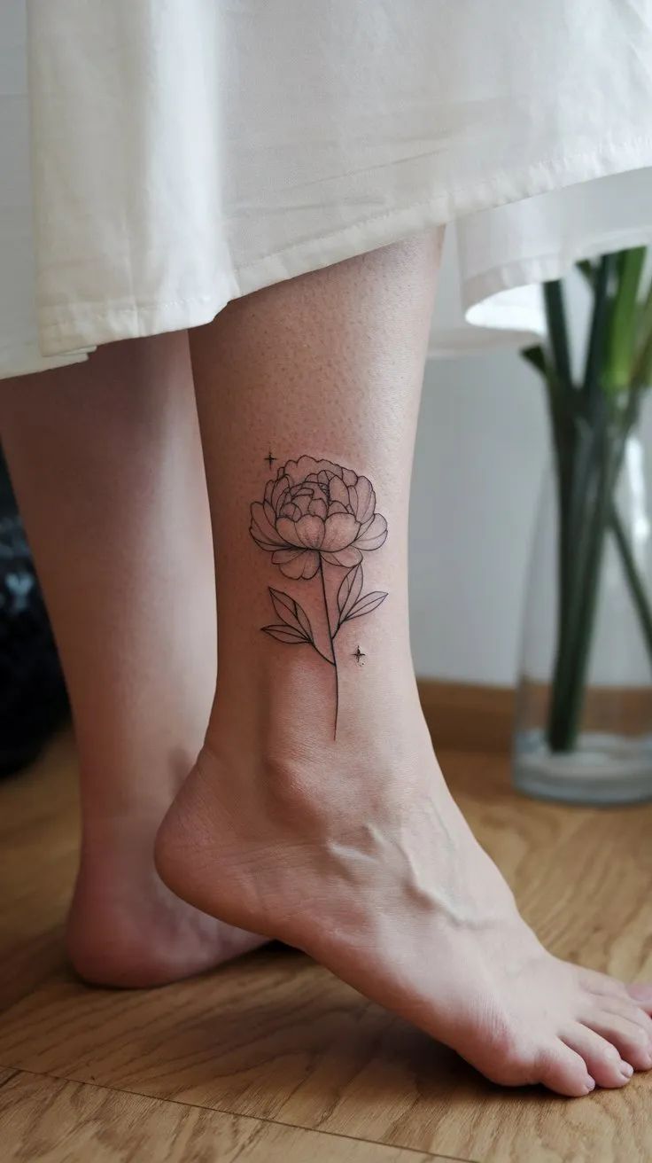 25 Ideas Peony Tattoo : Stunning Designs & Styles to Inspire Your Next Ink