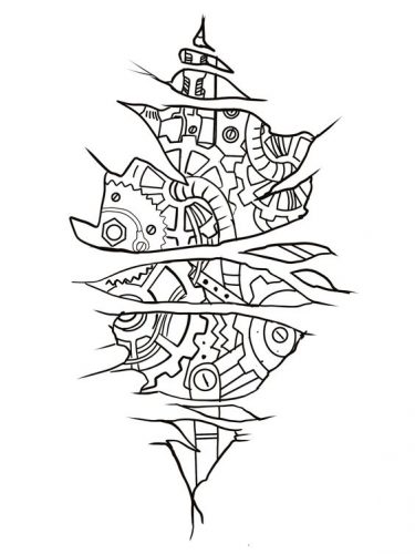 15 Stencil Tattoo Ideas for Men