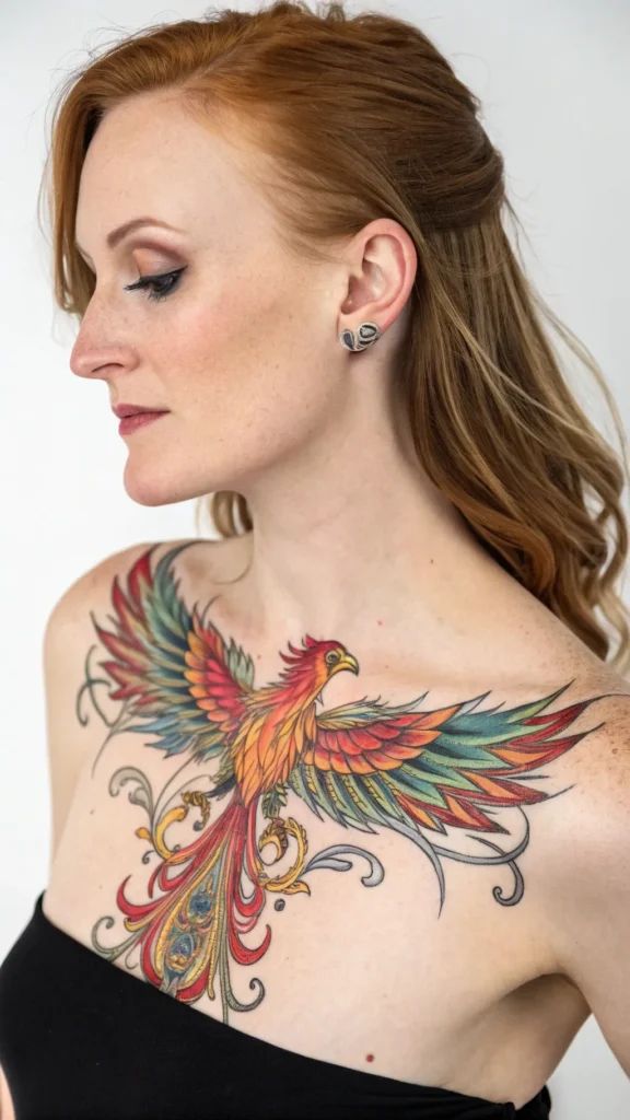 29 Ideas Sternum Tattoo : A Guide to Bold, Feminine & Unique Designs