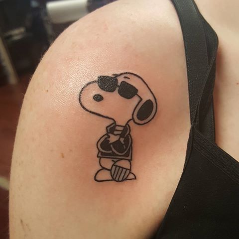 29 Snoopy Tattoo Ideas: Tiny Fine-Line, Joe Cool & Classic Designs for Women and Men
