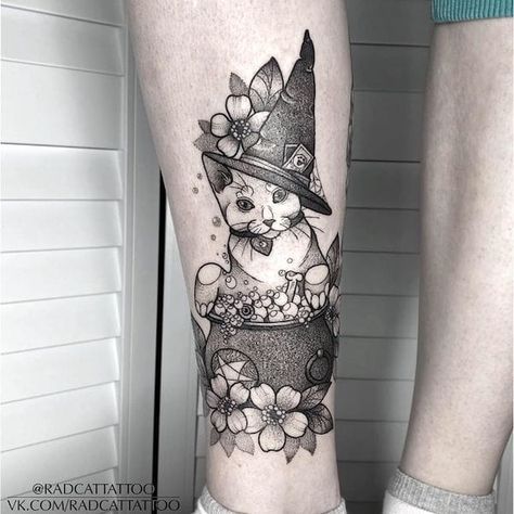 25 Black Cat Tattoos Ideas and Inspiration