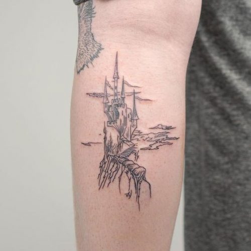 Explore 18 Stunning Castle Tattoo Ideas for From Gothic to Whimsical Designs