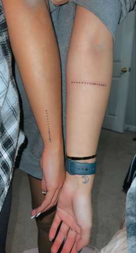 19 Matching Sister Tattoos