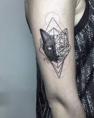 25 Black Cat Tattoos Ideas and Inspiration