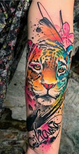 25 Tiger Tattoo on Arm Ideas