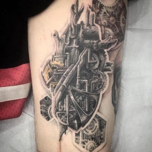 Explore 22 Unique Steampunk Tattoo Ideas for : Victorian Elegance Meets Modern Mechanics