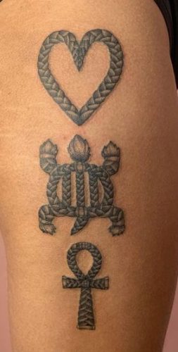 Black Culture Tattoos for Men 20 creative ideas