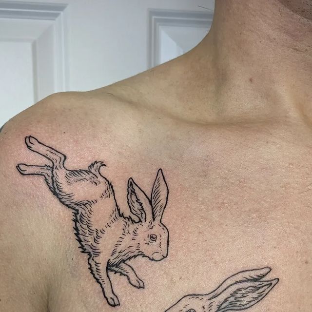 32 Rabbit Tattoo Ideas: from whisper-fine bunnies to mythic hares