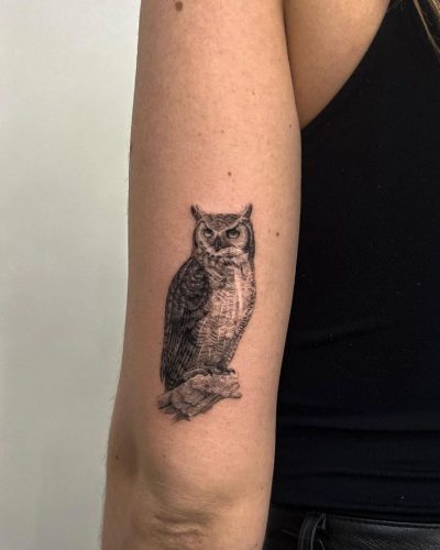 Explore 21 Stunning Owl Tattoo Designs for : Symbolism and Artistry in Ink