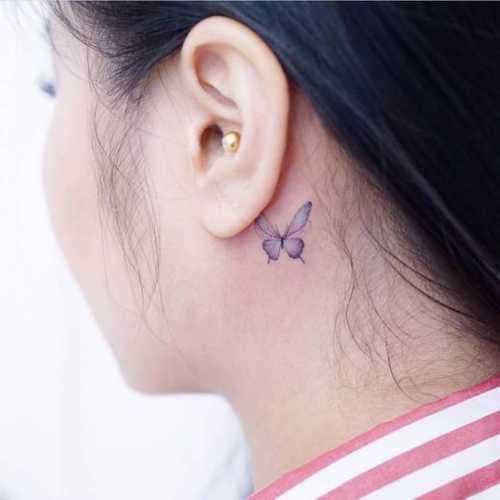 29 Tiny Butterfly Tattoo Ideas