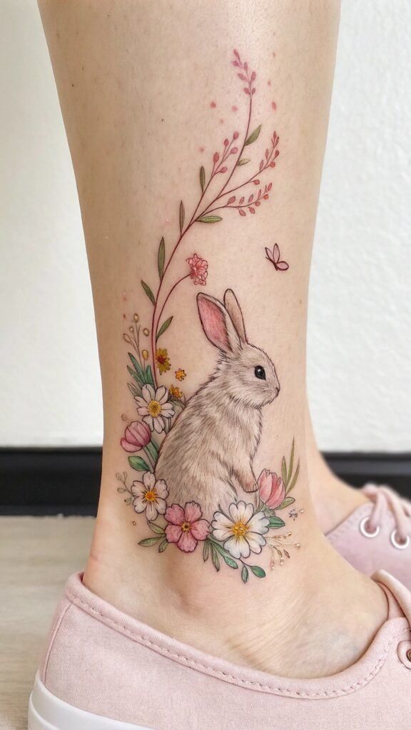 32 Rabbit Tattoo Ideas: from whisper-fine bunnies to mythic hares