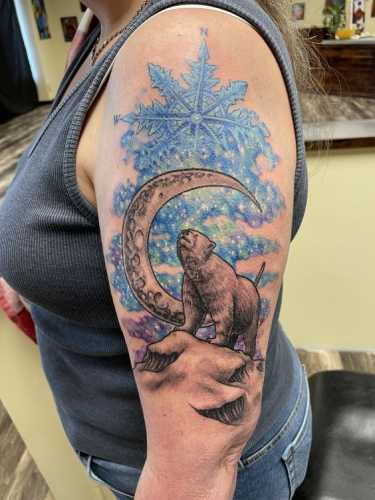 25 Snowflake Tattoo Ideas