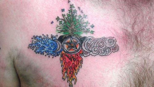 13 Witchy Chest Tattoo ideas