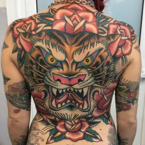23 Traditional Tiger Tattoo Ideas