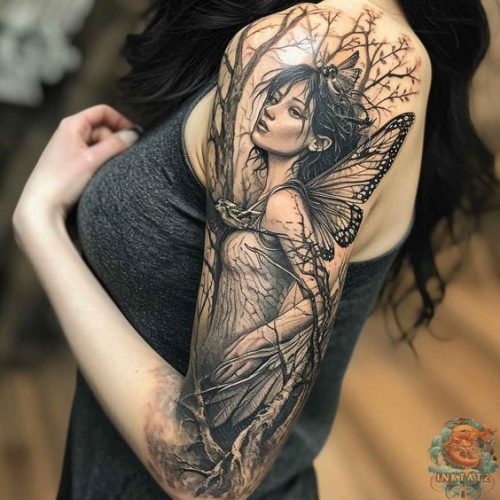 20 Fantasy Tattoo Ideas for : Enchanted Fairies, Fierce Dragons, and Magical Designs