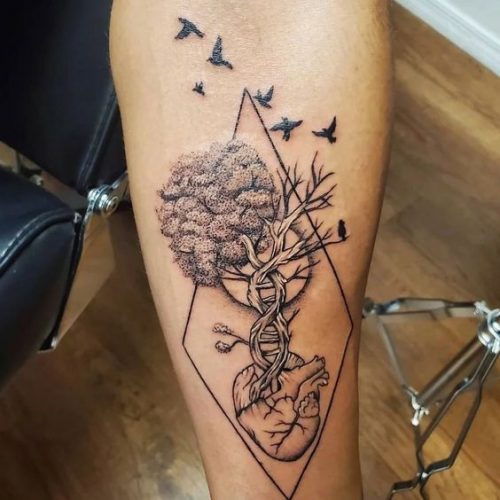 Embracing Roots and Wings: 20 Mother Tree Tattoo Ideas for