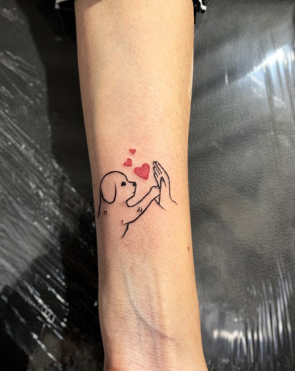 30 Dog Tattoo Ideas: Minimalist, Memorial, Portrait, Paw Print, Small Meaningful, and Designs