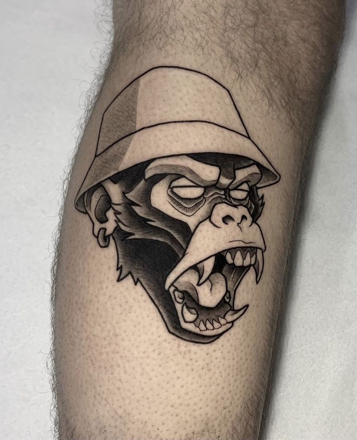 27 Gorilla Tattoo Designs That Capture Strength and Style