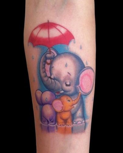 27 Small Elephant Tattoo Ideas