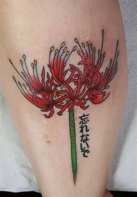 Spider Lily Tattoo 30 Ideas with Traditional Japanese Design, Arm Sleeve, Abstract Meaning