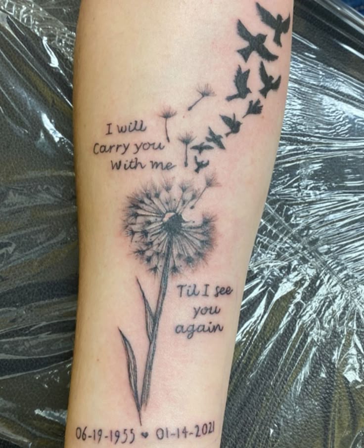 27 Unique Memorial Tattoo Quotes for Mom, Dad, Son, Dog, Friend & More