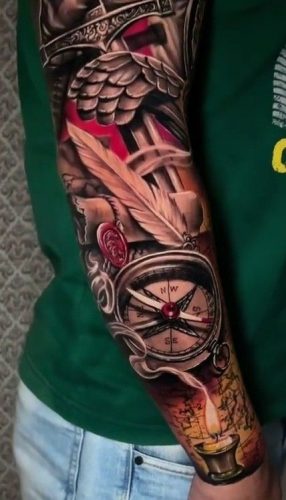 17 Whimsical Tattoo Sleeve Designs