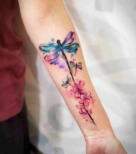 Discover 24 Ideas Unique Dragonfly Tattoo Designs for