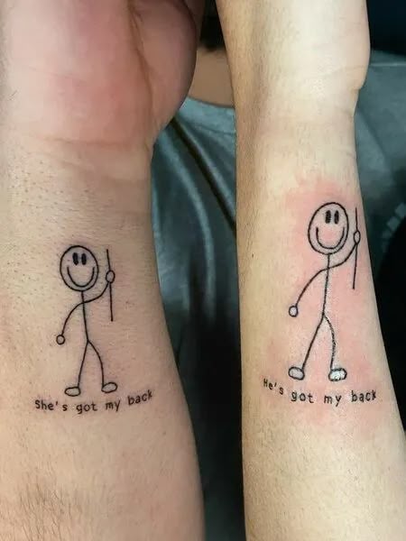 29 Brother Sister Tattoo Ideas : Matching, Funny, Minimalist & Meaningful Sibling Designs