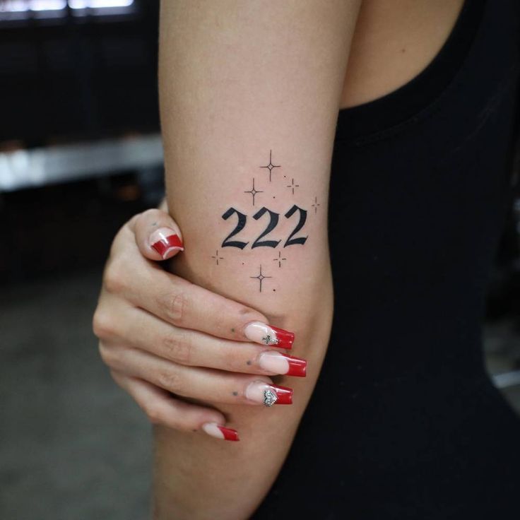 31 Ideas 222 Tattoo: Meanings, Fonts, and Placements You ll Actually Want