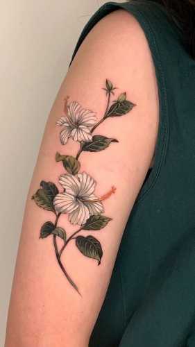 26 Hibiscus Flower Tattoo Ideas