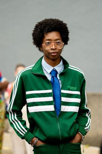 17 Trendy Men’s Jacket and Tie Combos for : Leather, Denim & Velvet Style