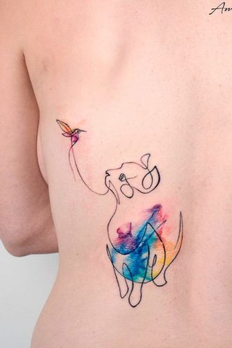 17 Line Art Cat Tattoo Ideas