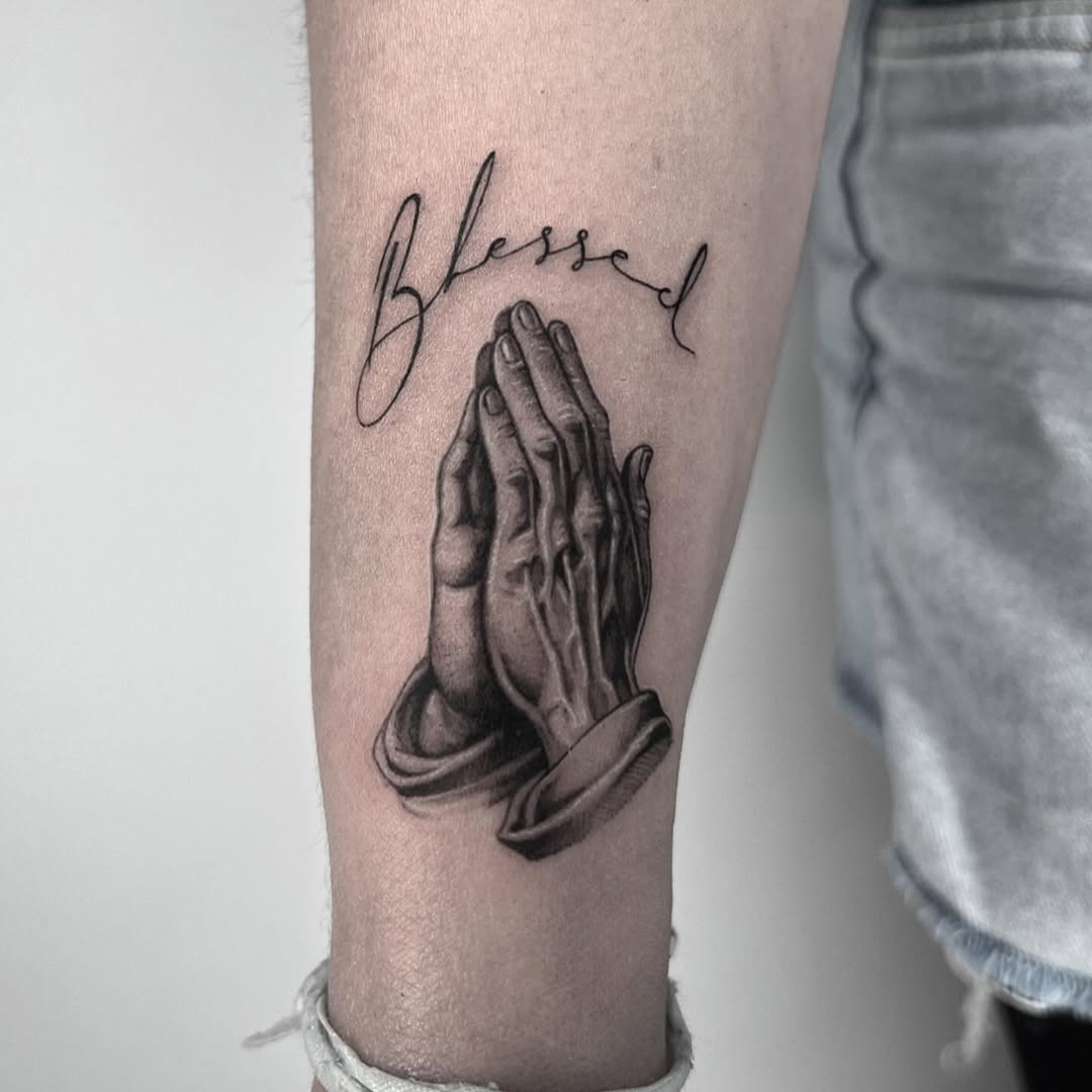 27 Blessed Tattoo: Powerful Designs That Speak of Faith and Gratitude