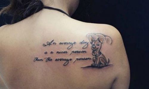 29 Tattoos for Dog Lovers