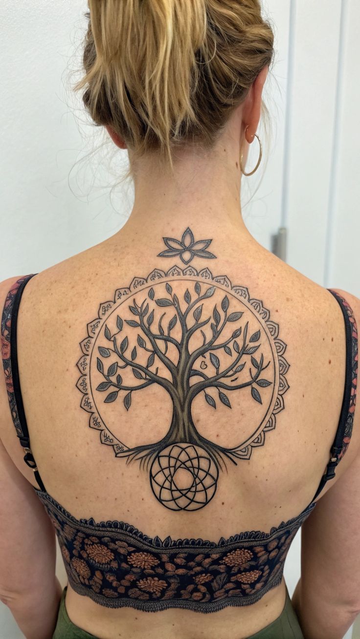 24 Tree of Life Tattoo Designs: Norse, Celtic, Feminine, Geometric & Japanese Ink Ideas