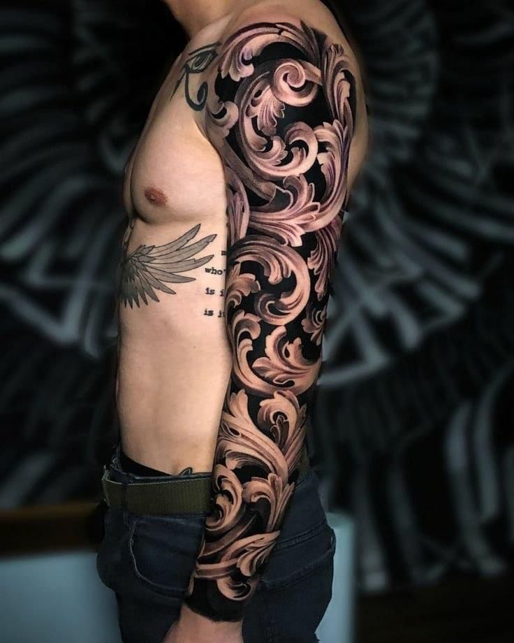 27 Filigree Tattoo Ideas: Baroque Scrollwork That Moves With the Body