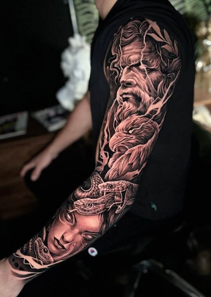 30 Ideas Mythology Tattoos : Timeless Designs for Modern Ink Enthusiasts