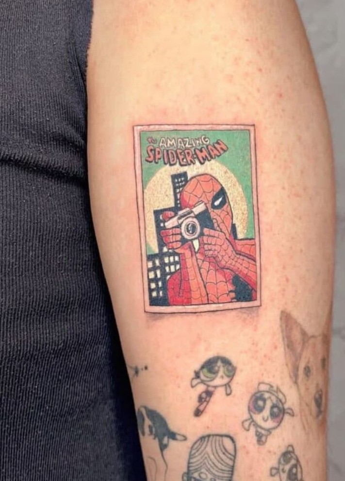 29 Spiderman Tattoo Ideas for Guys Best Arm, Leg, Chest, Back, Hand & Sleeve Designs